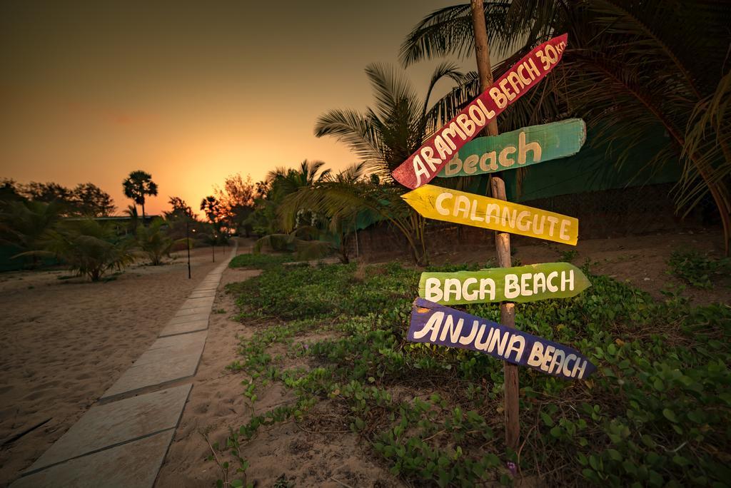 Little India Beach Cottages Baga Exterior photo